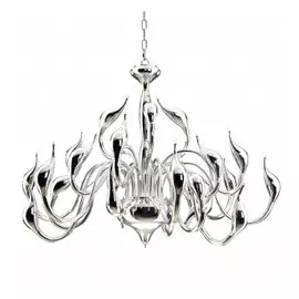 751244 (MD8098-24A CR) Люстра подв. Cigno collo 24х20W G4 ХРОМ (в комплекте)