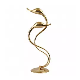 751922 (MT8098-2A) Настольная лампа Cigno collo 2х20W G4 ЗОЛОТО (в комплекте)