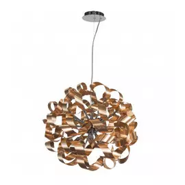 754121 (MD51015-12C) Люстра TURBIO 12х40W G9 СВЕТЛАЯ МЕДЬ (в комплекте)