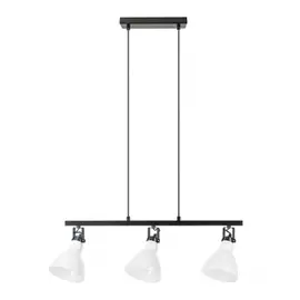 761130 (MD9114-3A ) Люстра ACROBATA 3х40W E14 ЧЕРНЫЙ/БЕЛЫЙ (в комплекте)