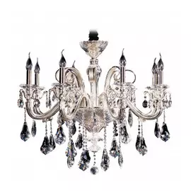 788084 (MD 300008-8) Люстра LUSSO 8х60W E14 ХРОМ (в комплекте)