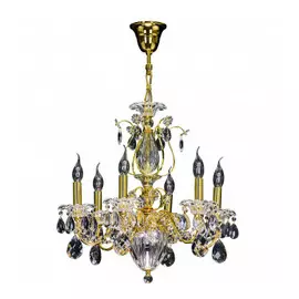 790062 (MD300025-6) Люстра SCHON 6x60W E14 Gold (в комплекте)