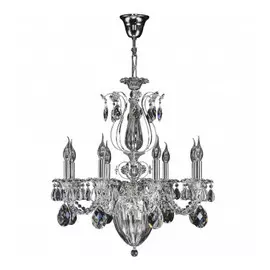 790114 (MD300026-8+3) Люстра SCHON 11х60W E14 Silver (в комплекте)