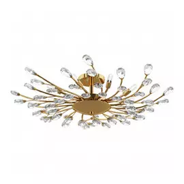 791182 (9158/8A) Люстра потолочная ISABELLE 8х40W G9 ЗОЛОТО (в комплекте)