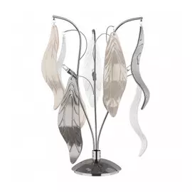 793935 (9977/3Т) Настольная лампа VETRO COLORE 3х20W G4 12V ХРОМ (в комплекте)