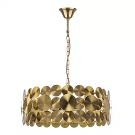 797061 (SD1568/6) Люстра CIRCO 6х40W E14 ЛАТУНЬ (в комплекте)