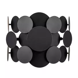 797627 (SB1568/2) Бра CIRCO 2х40W E14 ЧЕРНЫЙ МАТОВЫЙ (в комплекте)