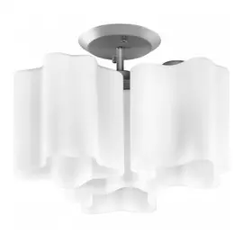 802030 (MC998-3A) Люстра NUBI 3х40W E27 ХРОМ/БЕЛЫЙ (в комплекте)