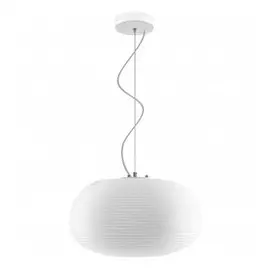 805013 (80204-C) Люстра ARNIA 1х40W E27 БЕЛЫЙ (в комплекте)