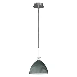 Подвесной светильник Lightstar Agola MD5017-1М 1x40W E14 (в комплекте) Хром-Серый (810021)