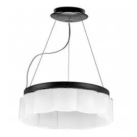 812126 (MD5091A-12D) Люстра NIBBLER 12х6W(Led) G9 ЧЕРНЫЙ/БЕЛЫЙ (в комплекте)