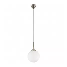 813033 (MD5087-1GL) Подвес GLOBO 1х40W E14 champagne gold/white (в комплекте)