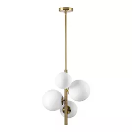 815043 (SD1508/4) Люстра CROCO 4х40W E14 ЛАТУНЬ (в комплекте)