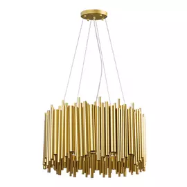 816102 (MD9306/10A) Люстра SAVONA 10х40W G9 ЗОЛОТО (в комплекте)