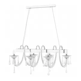 821160 (MD600019-6A) Люстра CORNO подв. 6х40W E14 ХРОМ (в комплекте)