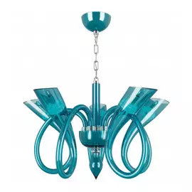 892061 (MD8129-6) Люстра STELLA LED 6х6W(Led) G9 СИНИЙ (в комплекте)