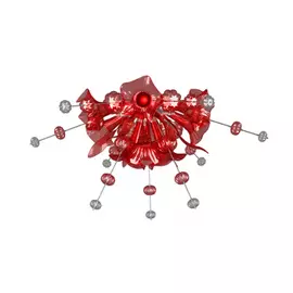 893022*** (MХ8135-12) Люстра CELESTA LED 12х6W(Led) G9 RED (в комплекте)