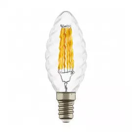 933704 Лампа LED FILAMENT 220V C35 E14 6W=65W 400-430LM 360G CL 4000K 30000H (в комплекте)