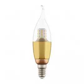 940622 Лампа LED 220V CA35 E14 7W=70W 460LM 60G CL/GD 3000K 20000H (в комплекте)