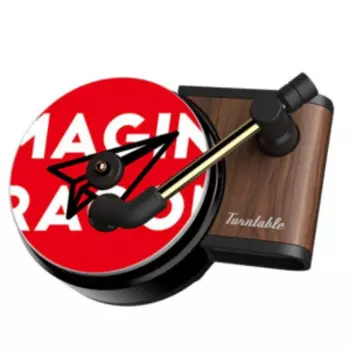 Ароматизатор для автомобиля в виде проигрывателя Xiaomi Bcase Tita Turntable Car Fragrance Beown (DSHJ-B-1902)