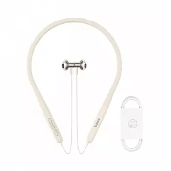 Беспроводные наушники Xiaomi Baseus Bowie Bluetooth Neck-mounted Earphones P1 White (P12023)