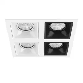 D54606060707 Светильник DOMINO QUADRO МR16 (214546+214506+214506+214507+214507)