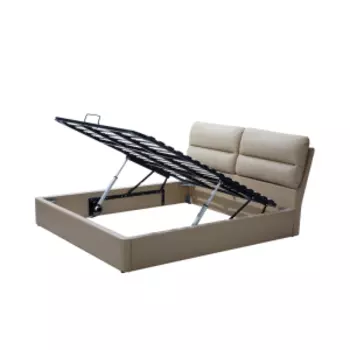 Двуспальная кровать с электрическим подъемным механизмом Xiaomi 8H Easy Leather Electric Tilt Storage Bed 1.8m Beige (JMP4) (без матраса)