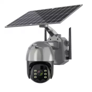 IP-камера на солнечной батарее YouSmart Intelligent Solar Energy Alert PTZ Camera Wi-Fi Grey (Q5PRO)