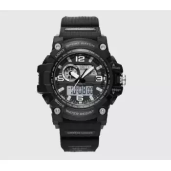 Электронные часы с двумя циферблатами Xiaomi Outdoor Dual Display Electronic Watches Rock Black
