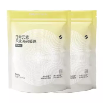 Капсулы для посудомоечной машины Xiaomi Daily Elements Multi-Action Dishwashing Gel (2уп)