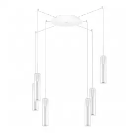 Люстра Lightstar Cilino MD6913-6A 6x40W GU10 (в комплекте) Матовый белый (756066)