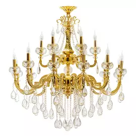 Люстра Lightstar Montare MD6661-12+6 18х60W E14 (в комплекте) Золото (787182K)