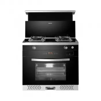 Многофункциональная газовая плита с вытяжкой, духовым шкафом, пароваркой Mensarjor Multifunctional Integrated Stove Steaming Grilling (JJZT-M1Z)