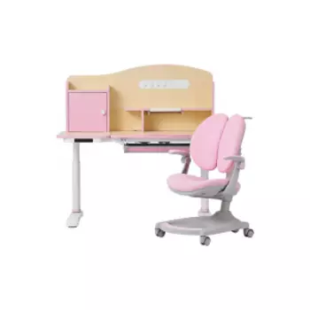 Набор детской мебели Умный стол и кресло Xiaomi Noc Loc Smart Children Lift Desk And Chair Pink (XL-ETXXZ01 / XL-ETXXY01)