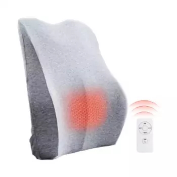 Ортопедическая подушка для спины и поясницы 8H Hot Compress Simulation Massage Lumbar Back (KD1Pro)