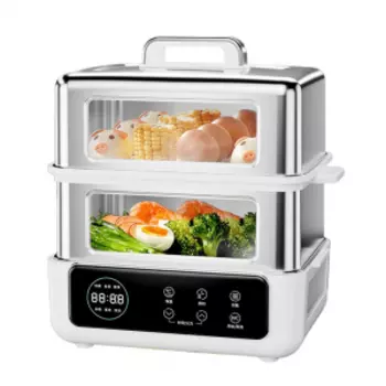 Пароварка Xiaomi Zhenmi Stainless Steel Visual Electric Steamer Z12 14L (ZMZG-12Pro) Визуальная версия