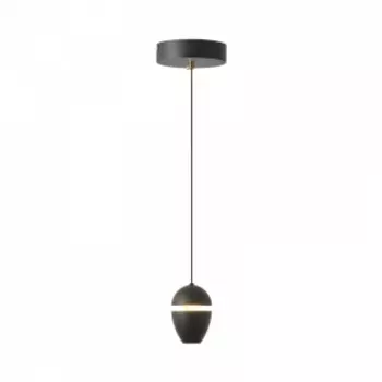 Потолочный светильник Xiaomi Huayi Art Run Light Water Drop Chandelier 12W Black