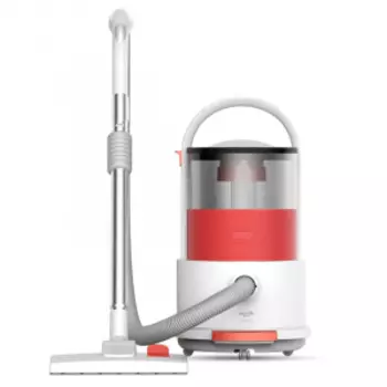 Проводной пылесос с сухой и влажной уборкой Xiaomi Deerma Vacuum Cleaner Red (TJ210)