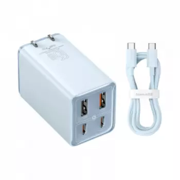 Сетевое зарядное устройство Xiaomi Baseus GaN6 Pro Fast Charger 65W Blue(CCGAN65C6)