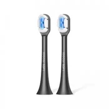 Сменные насадки для зубной щетки Xiaomi Soocas Sonic Electric Toothbrush X3S Black 2 шт.