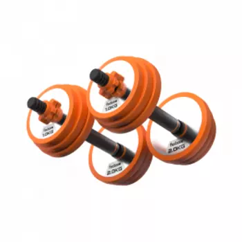 Спортивный набор для фитнеса Fed Filton Steel Home Fitness Dumbbells 30 kg (FED-XM800930)