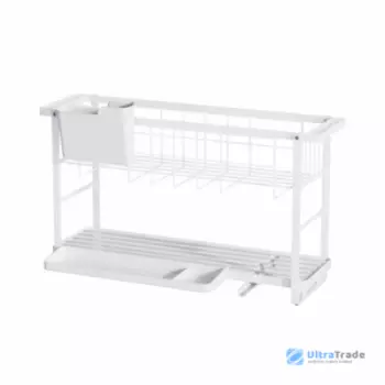 Стеллаж Xiaomi Have Fantastic Home Sink Side Drain Storage Rack White