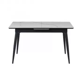 Стол обеденный раздвижной Xiaomi 8H Jun Rock Board Telescopic Dining Table 1.3-1.6 m White (YB2)
