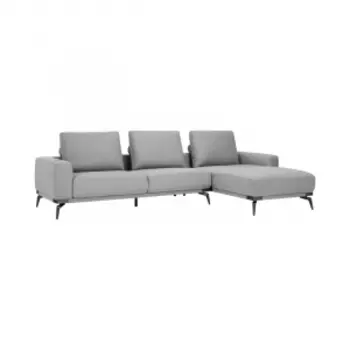 Угловой диван с правым шезлонгом 8H Alita Fashion Modular Sofa Right Chaise Сloud Grey (B3C)