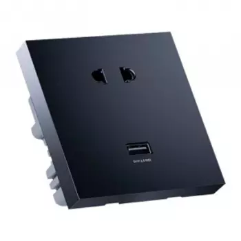 Умная Wi-Fi розетка Xiaomi Aqara Smart USB Wall Outlet H1 Gray (QBCZWG11LM)