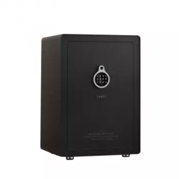 Умный электронный сейф со сканером отпечатка пальца CRMCR Steel Fingerprint Smart Safe Deposit Box Black (BGX-X1-60M)