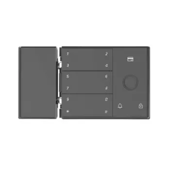 Умный дверной замок для стеклянных дверей Xiaomi CRMCR Smart Glass Door Lock Pro Space Gray (CB2306)