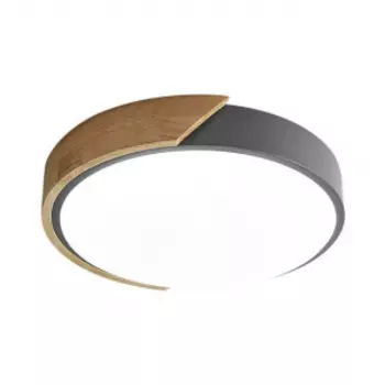 Умный потолочный светильник HuiZuo Smart Macaron Round Ceiling Light 24W Midnight Ash (IX185-A41HW)