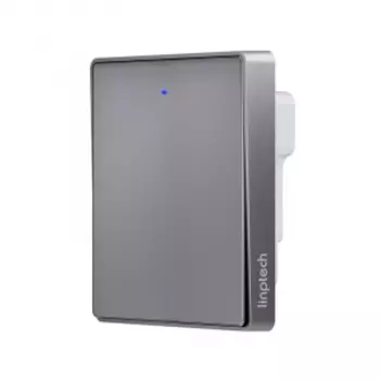 Умный выключатель одноклавишный с нулевой линией Xiaomi Linptech Glass Panel Smart Switch E1 Zero Fire Single Grey (QE1GDB-W1 MI)