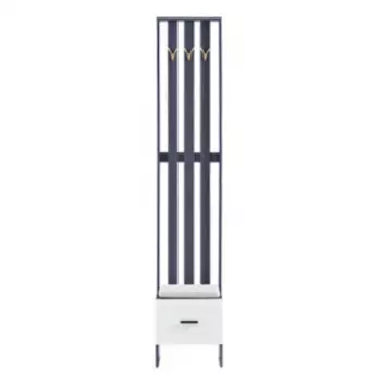 Вешалка для одежды Xiaomi LINSY Light Luxury Hallway Closet With A Tilting Shoe Cabinet Black/White (AK40-A)